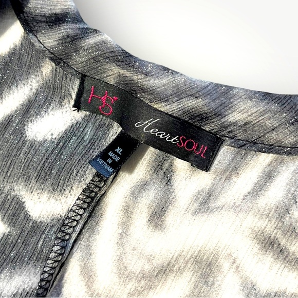 Heart Soul Black Camisole with Sheer Top - Picture 7 of 13